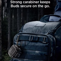 Spigen Lock Fit maciņš Samsung Galaxy Buds 4 / 4 Pro - Matte melns