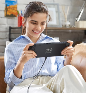 Nintendo Switch 2 portatīvā spēļu konsole 20.1 cm (7.9") 256 GB skārienekrāns Wi-Fi melns