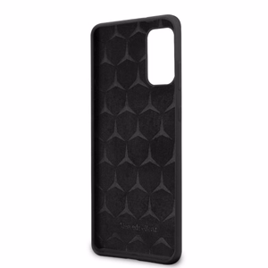 Mercedes Silicone Line viedtālruņa apvalks Samsung Galaxy S20+ - melns