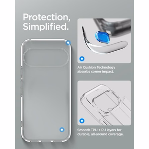 Spigen Ultra Hybrid  Google Pixel 11 Pro vāciņš, caurspīdīgs