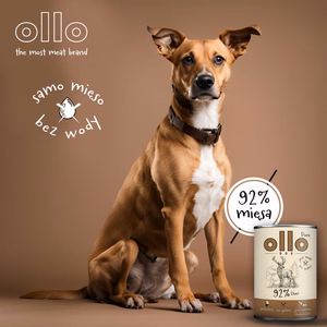 Влажный корм для собак OLLO Pure Deer, 850 г