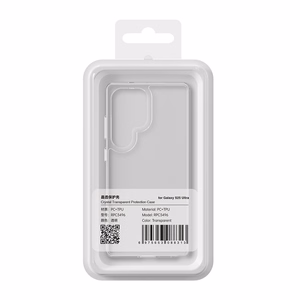 Rock Crystal Transparent Series Case for Samsung Galaxy S25 transparent