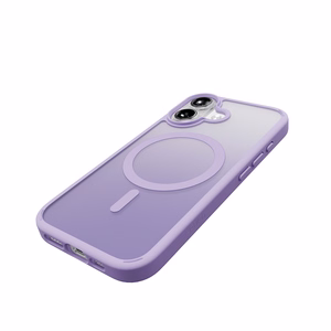 Puro Gradient TPU magnētiskais viedtālruņa apvalks iPhone 17 - rozā