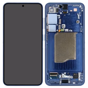 LCD screen Samsung S931 S25 ar touch screen un frame Navy original (used Grade B)
