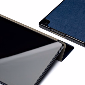 Reach Smart Leather maciņš Samsung X610/X616 Tab S9 FE Plus tumši zils