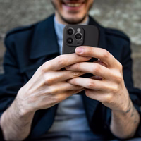 Viedtālruņa apvalks no silikona ar MagSafe, piemērots SAMSUNG S25 Plus, melnā krāsā