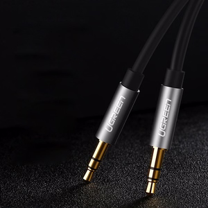 Ugreen AV119 10736 audio kabelis mini jack 3.5mm / mini jack 3.5mm 3m melns