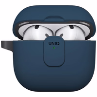 Uniq Clyde Lock apvalks AirPods 4 - zils