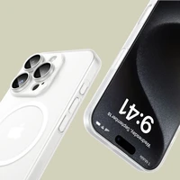 Tech-Protect MagSlim Magnētiskais viedtālruņa apvalks iPhone 16 Pro - balts