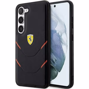 Ferrari FEHCS23SPBAK S23 S911 - melns ciets vāciņš ar Hot Stamp Lines