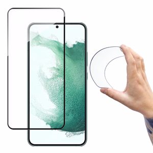 Wozinsky Full Cover Flexi Nano стеклянная плёнка закалённое стекло с рамкой для Samsung Galaxy S22 прозрачный