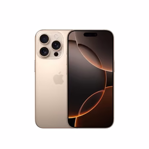 Atjaunots iPhone 16 Pro 128GB Natural Desert A klase