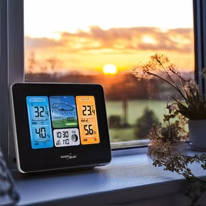 Bezvadu WiFi vadāma meteoroloģiskā stacija GB522