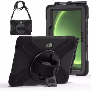 JM Rugged Case Grip чехол Samsung Galaxy Tab Active Pro/ Active4 Pro/ Active5 Pro с ремешком черный