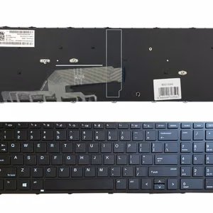 Tastatūra HP: Probook 450 G5, 455 G5, 470 G5 ar rāmi