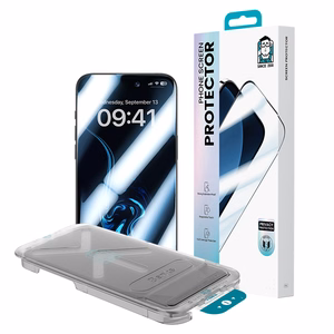 Закалённое стекло Benks Ultra Shield Privacy (FF70) для iPhone 17 Pro Max чёрное