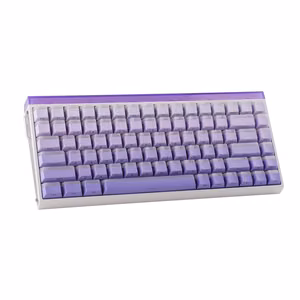 HERO84 HE White+Purple+Gradient+LIGHT JadeKing RGB AULA gasket keyboard