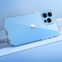 Kingxbar Elegant Series viedtālruņa apvalks iPhone 13 Pro aizmugures vāks caurspīdīgs