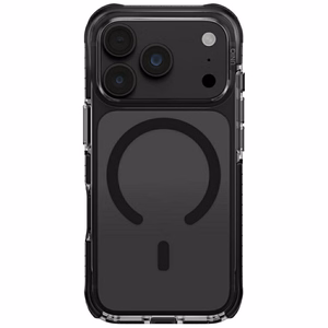 Uniq Combat Magclick Charging vāciņš iPhone 18 Pro / 17 Pro – melns