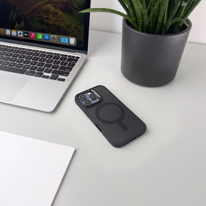 Ar MagSafe saderīgs modes maciņš Samsung Galaxy A27 - melns