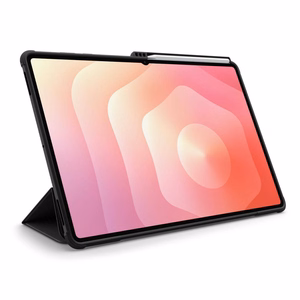 Spigen Rugged Armor „Pro“ apvalks Samsung Galaxy Tab S11 Ultra 14.6 planšetdatoram - melns