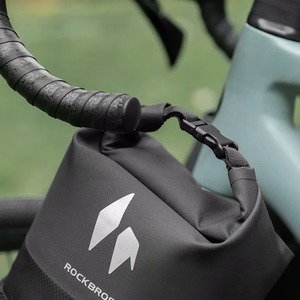 Rockbros AS-156 7l Fork Bag Waterproof Pannier - Black