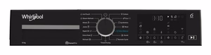 Whirlpool WP C10X WBS EE brīvi stāvošs priekšējās ielādes veļas žāvētājs, 10 kg, balts