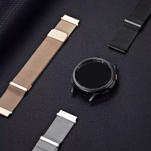 DUX DUCIS MILANESE nerūsējošā tērauda magnētiskā pulksteņa siksna 20 mm zeltaina