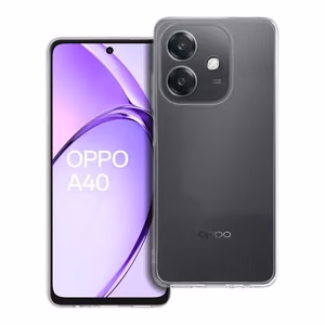 Case for Oppo A40 Clear Case 2 mm (camera protection) transparent