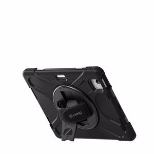Izturīgs aizsargvāciņš Crong Defender Plus iPad Air 11″ (M2/M3/M4, 2024–2026), iPad Air 10,9″ (4./5. paaudze) un iPad Pro 11″ (2021/2022), melns