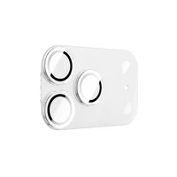 Benks rūdītais stikls Air Shield matēts integrēts lēcas aizsargs (C067) Iphone 17/16 (2 lēcas) caurspīdīgs