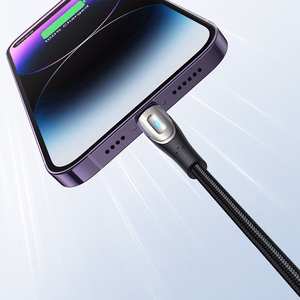 Kabelis Pioneer 3A USB uz Lightning SA31-AL3 / 3A / 1,2m (melns)