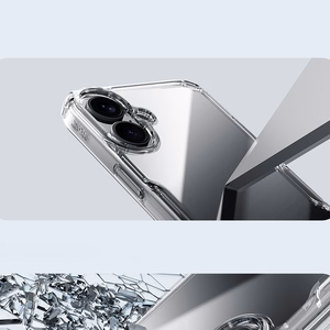 Nillkin Nature Pro viedtālruņa apvalks iPhone 16 - caurspīdīgs un balts