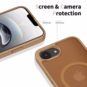 TECH-PROTECT BASICMAG MAGSAFE IPHONE 16E / 17E matēts brūns