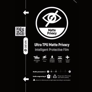 Ploteru ploteru plēvju komplekts Devia Ultra Intelligent TPU Matte Privacy 20 gab.