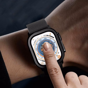 Tech-Protect rūdīts stikls 2 gab. Apple Watch Ultra 49mm melns