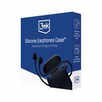 3mk silikona apvalks AirPods Pro 3 - melns