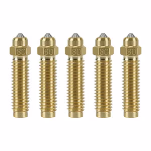0.8 mm hardened brass nozzle set for ELEGOO Centauri Carbon