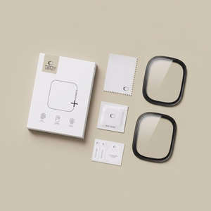 Tech-Protect rūdīts stikls 2 gab. Apple Watch Ultra 49mm melns