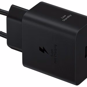 Оригинальное зарядное устройство Samsung Type C + кабель Type C - Type C PD 3A 45W EP-T4511XBEGEU чёрное blister