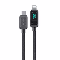 WEKOME WDC-08 Vanguard Series - USB-C to Lightning Fast Charging PD 20W 1m connection kabelis (Tarnish)