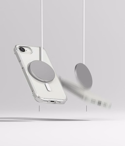 Ringke Fusion Magnētiskais viedtālruņa apvalks iPhone 16 - caurspīdīgs