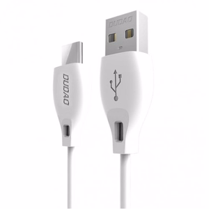 USB kabelis Dudao L4T balts Type-C 200cm