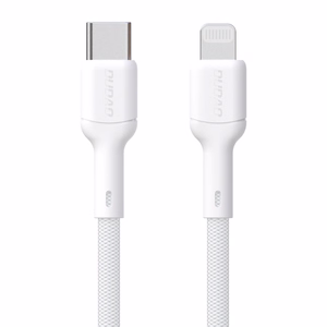 Dudao L9X 30W USB-C - Lightning kabelis 1m - balts