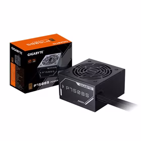 GIGABYTE P750BS Power Supply - PCI-E 6+2 Pin x 4, 80 PLUS Bronze, 120mm Fan, ATX compatible, EU Plug