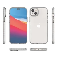 Spring Case viedtālruņa apvalks iPhone 14 Plus silikona apvalks ar rāmi gaiši rozā