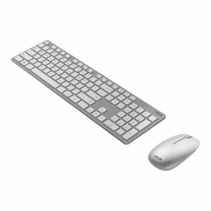 Asus W5000 Keyboard and Mouse Set Wireless US White