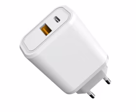 Lādētājs Platinet (PLCPD30W) (1xUSB-C;1xUSB 3A 30W) balts