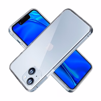 Viedtālruņa apvalks iPhone 14 silikona no 3mk Clear Case sērijas - caurspīdīgs