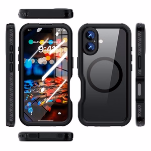 Viedtālruņa ūdensizturīgs apvalks SHELLBOX GT - melns (m)